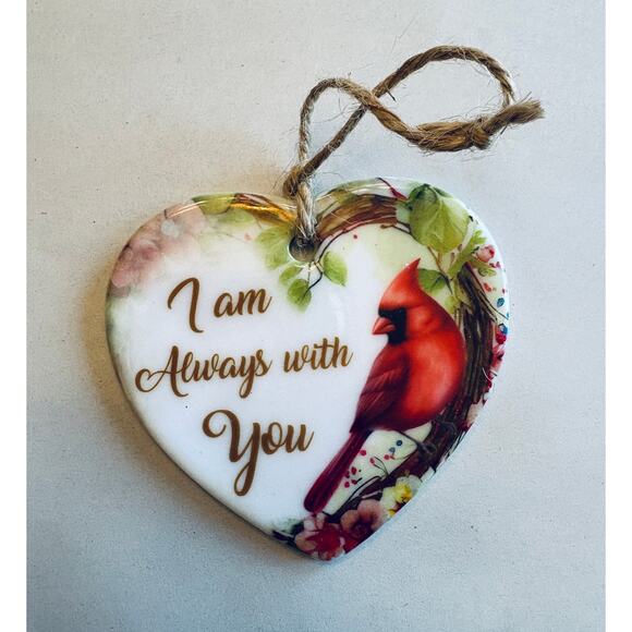 Robert Stanley Cardinal Ornament Red Bird and I am Always With You Ornaments - Picture 5 of 7